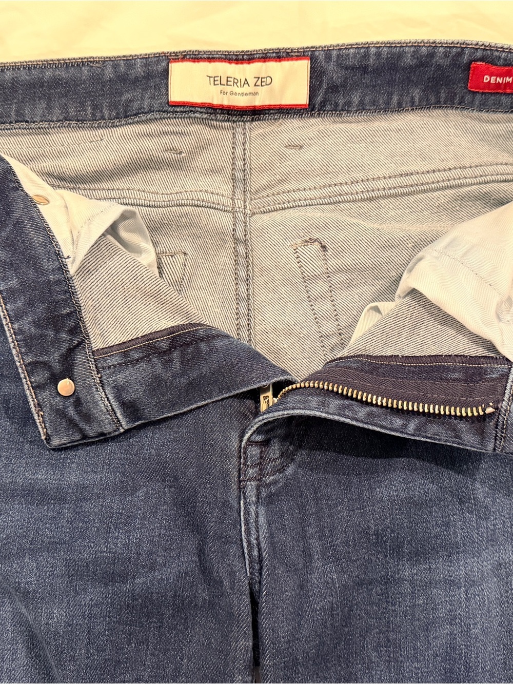 Teleria Zed Men's Blue Denim Jeans 32x32